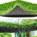 Artificial Grass Synthetic Thick Fake Grass Rug 13 ft x 54 ft - Low