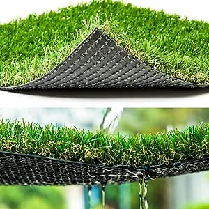 Artificial Grass Synthetic Thick Fake Grass Rug for Pets