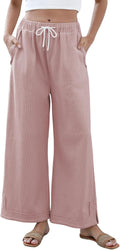 Athlisan Women's Relaxed Wide Leg Palazzo Pants for Everyday Style