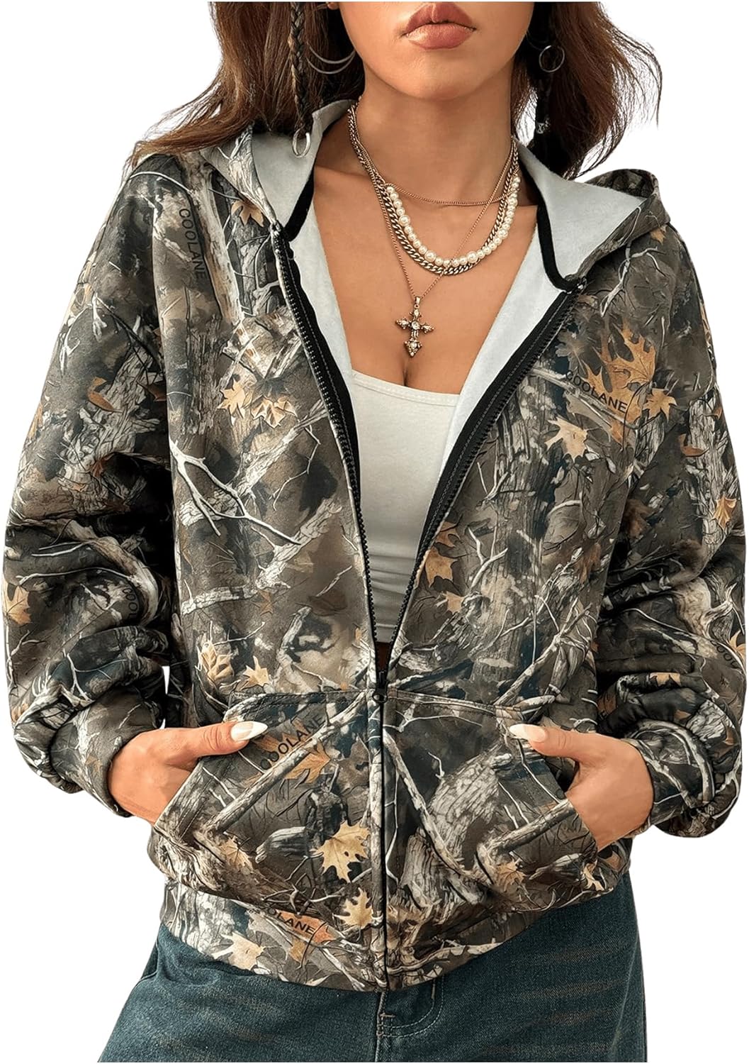 SOLY HUX Camo Hoodie: Stylish Streetwear Essential