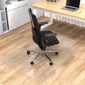 BesWin 36x48 Easy Glide Office Chair Mat - Heavy Duty Floor Protector