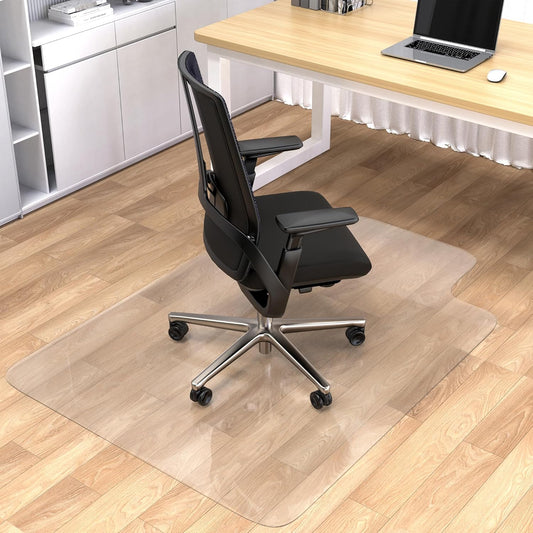 BesWin 36x48 Easy Glide Office Chair Mat - Heavy Duty Floor Protector