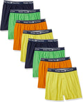 Beverly Hills Polo Club 8 Pack Knit Boxer - Soft, Breathable Comfort