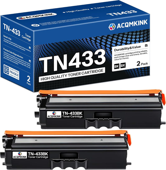 High Yield Black Toner for Brother Printers