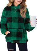 Girls Fuzzy Sherpa Fleece Pullover Hooded Sweatshirt - Cozy Everyday