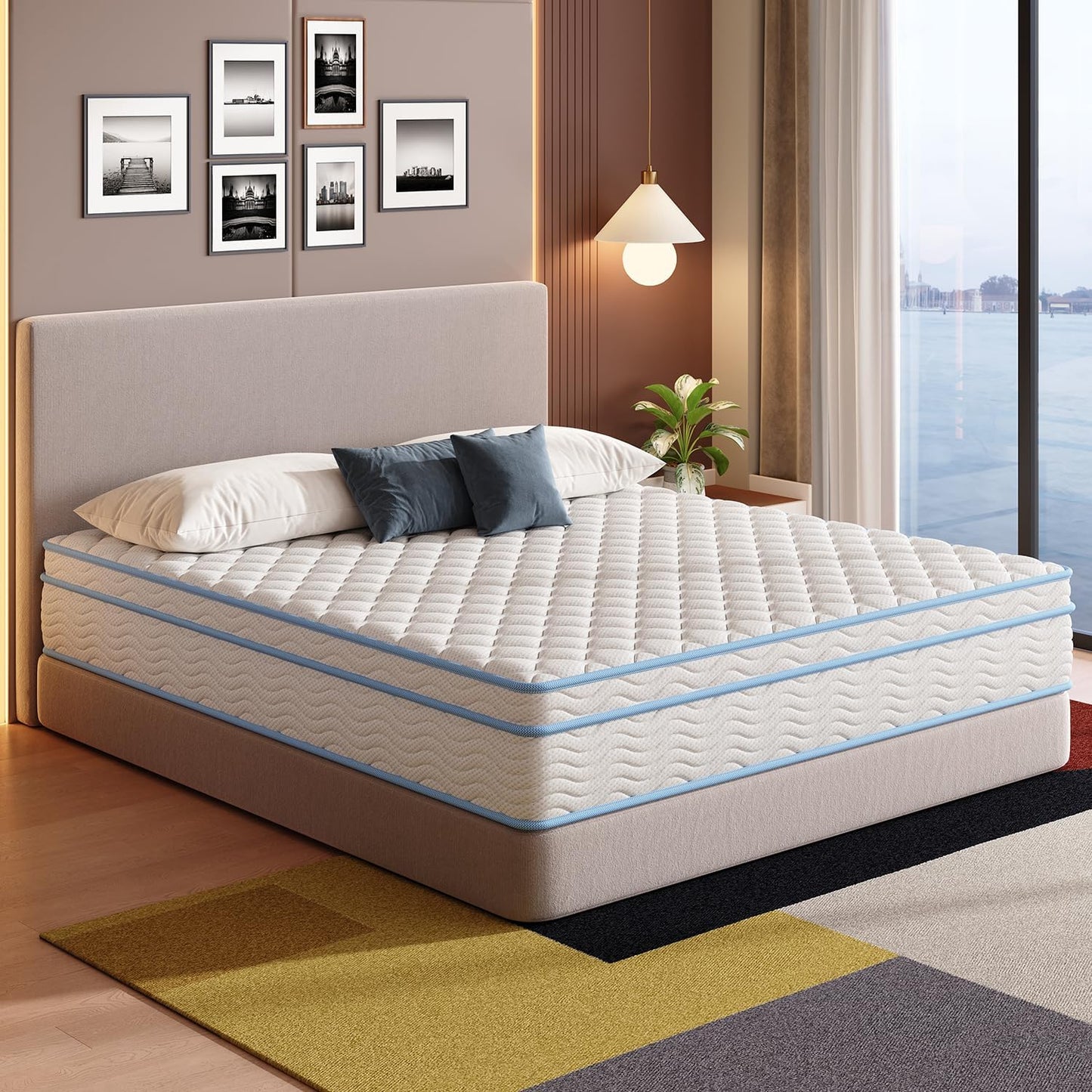Full Size Mattress with Gel Memory Foam for Ultimate Comfort