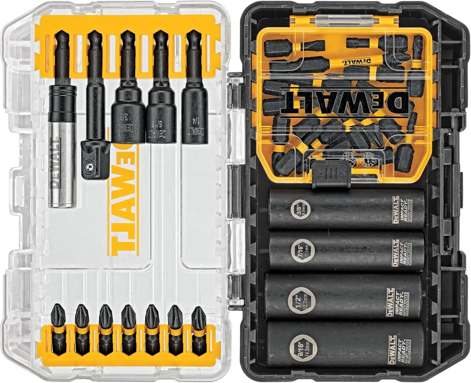 DEWALT Screwdriver Bit Set with FlexTorq for Impact Drivers