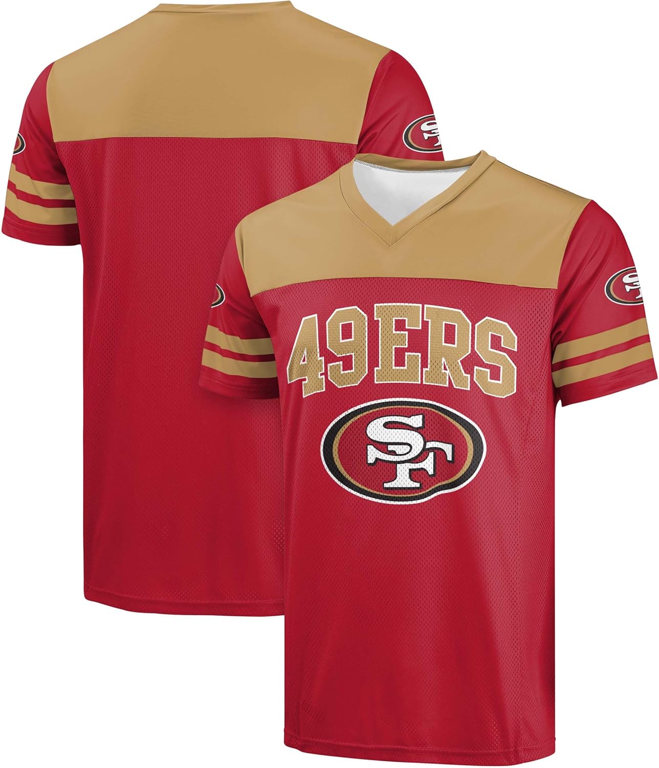 FOCO NFL Men's Game Day V-Neck Football Top Review