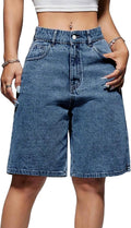 Emmiol Jorts Baggy Jeans Shorts Mid-Low Waisted - Relaxed Y2K Style
