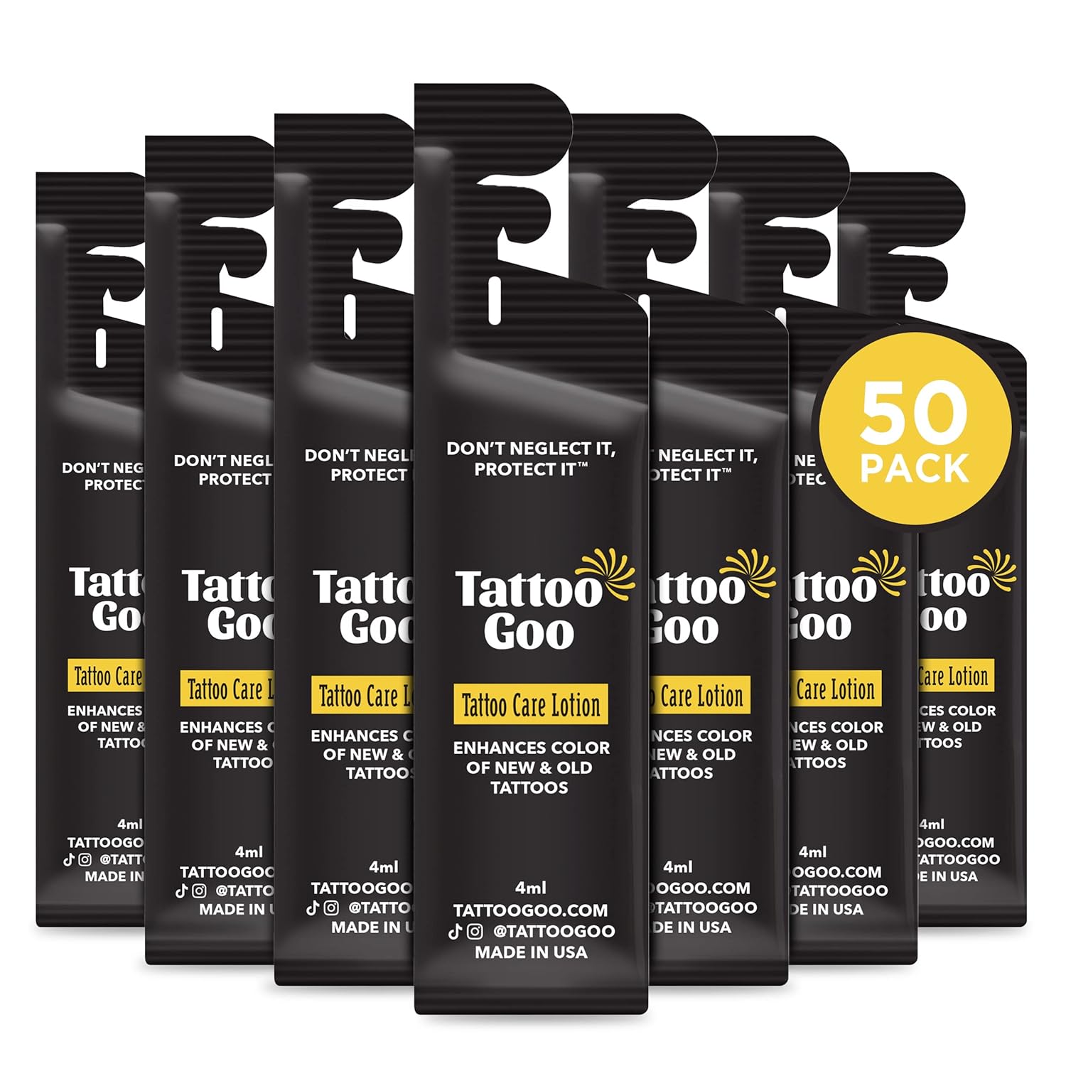 Tattoo Goo After Care Lotion for Moisturizing and Healing Tattoos