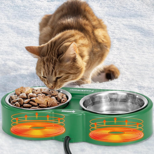 IPOW 54oz Heated Cat Bowl - Keep Cats Warm!