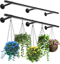 Hanging Planters Rod for Indoor Plants - Durable Metal Holder