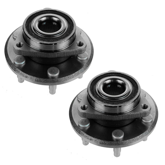 TRQ 2 Piece Front Rear Wheel Bearing & Hub Assembly Set Review