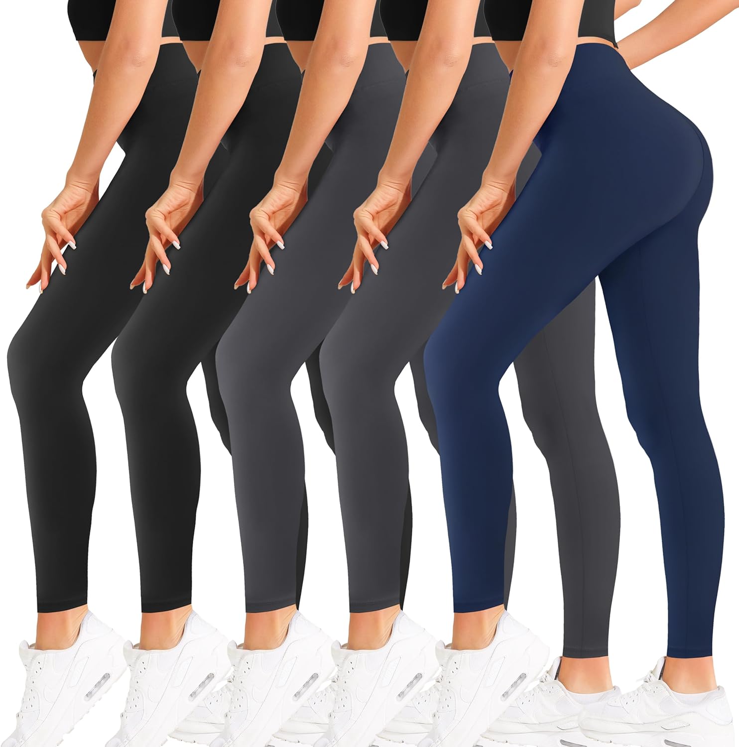 Natural Feelings High Waisted Leggings for Women - Ultra Soft