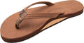 Single Layer Leather Sandal for Women Narrow Strap - Twisted Sister
