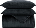 Elegant Comfort Luxury Velvet Corduroy Stripe Quilt Set Review