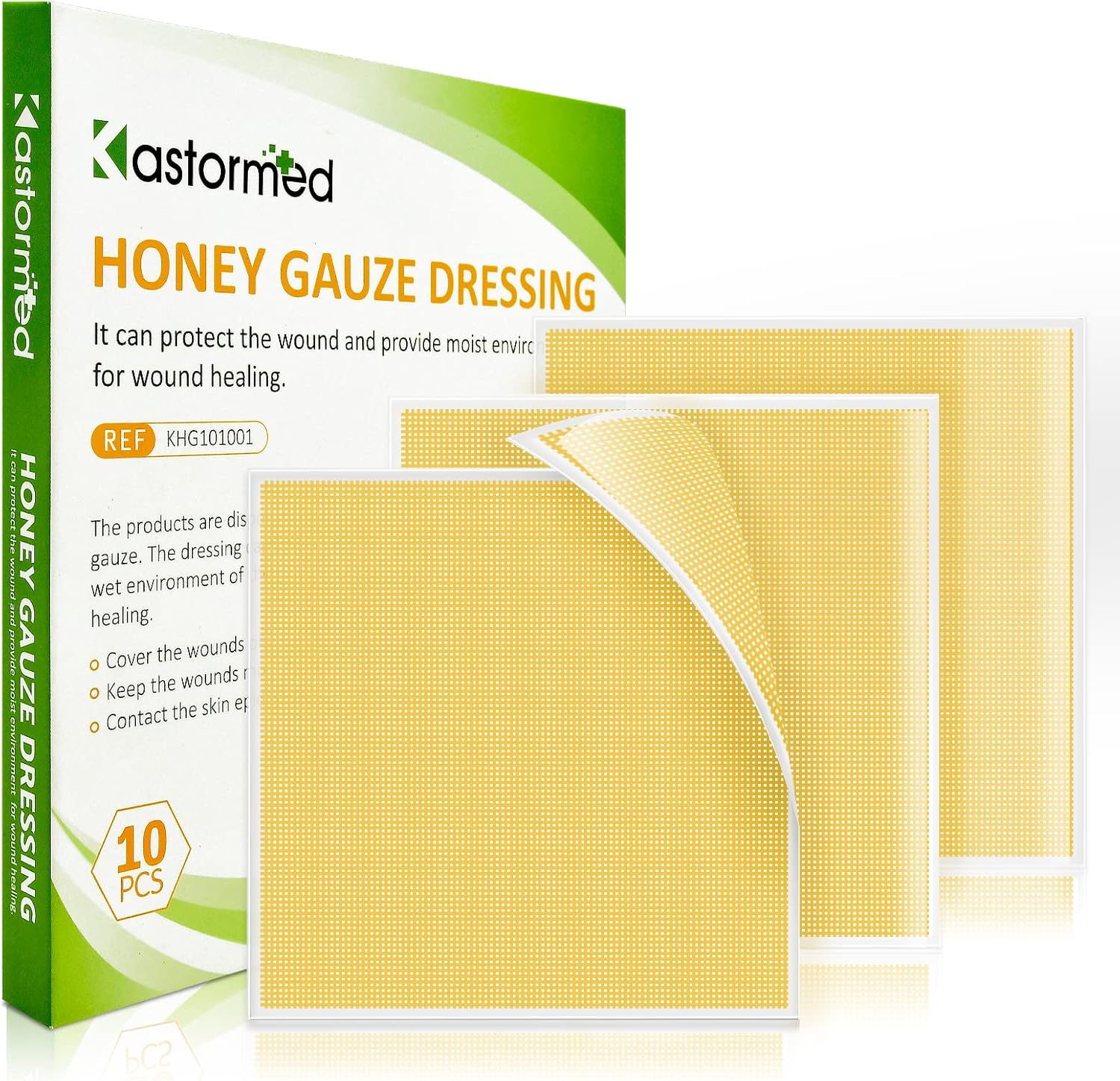 Kastormed Honey Gauze Dressing for Effective Wound Care