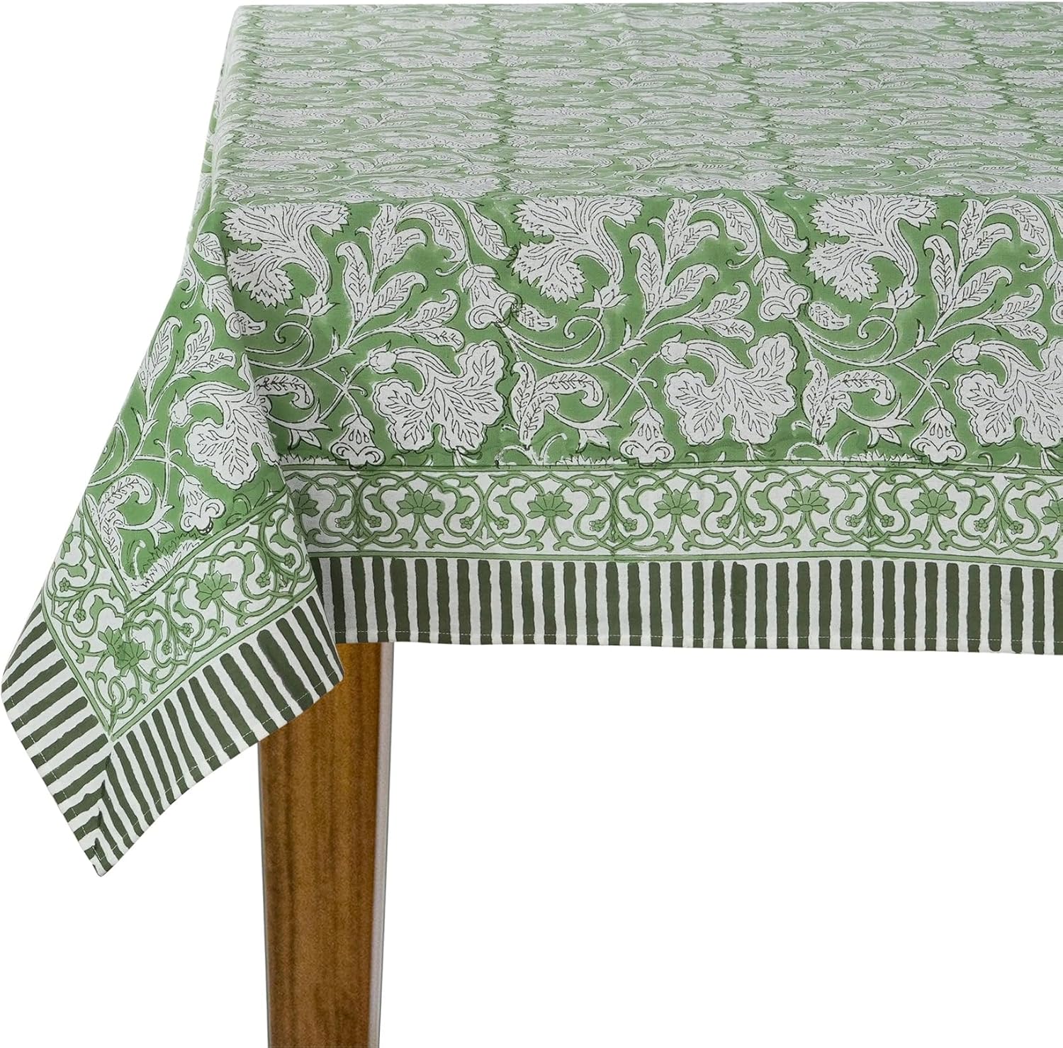 Ridhi Hand Block Print Cotton Table Cover for Weddings & Events