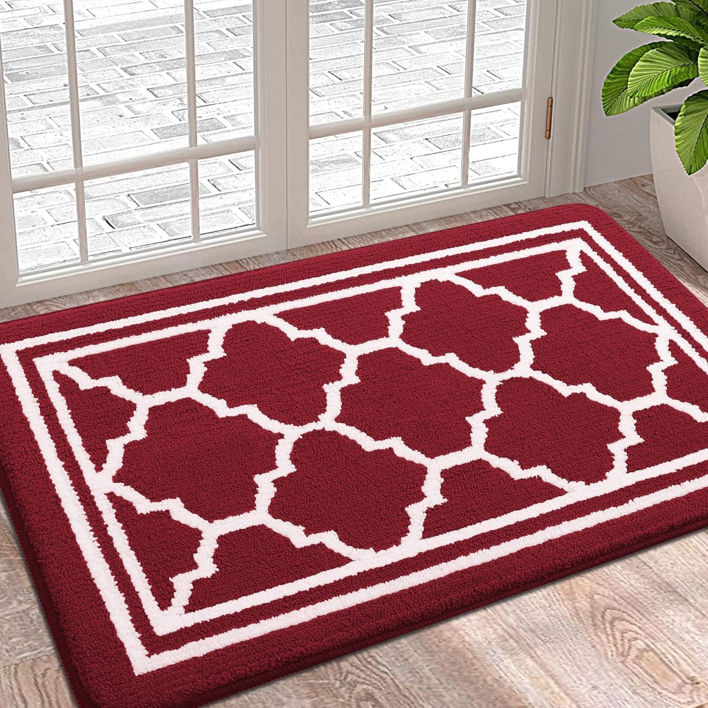 Buganda Indoor Door Mat: Stylish, Dirt-Resistant Entryway Solution