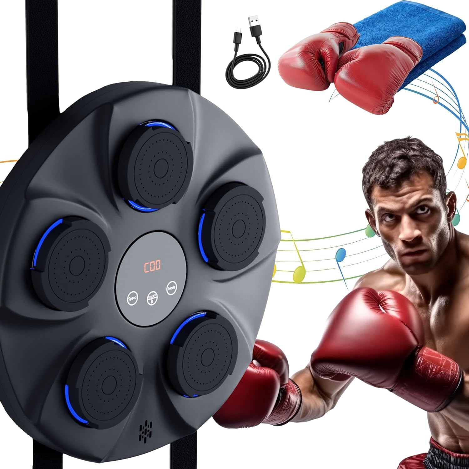 ZEAL'N LIFE Bluetooth Music Punching Machine