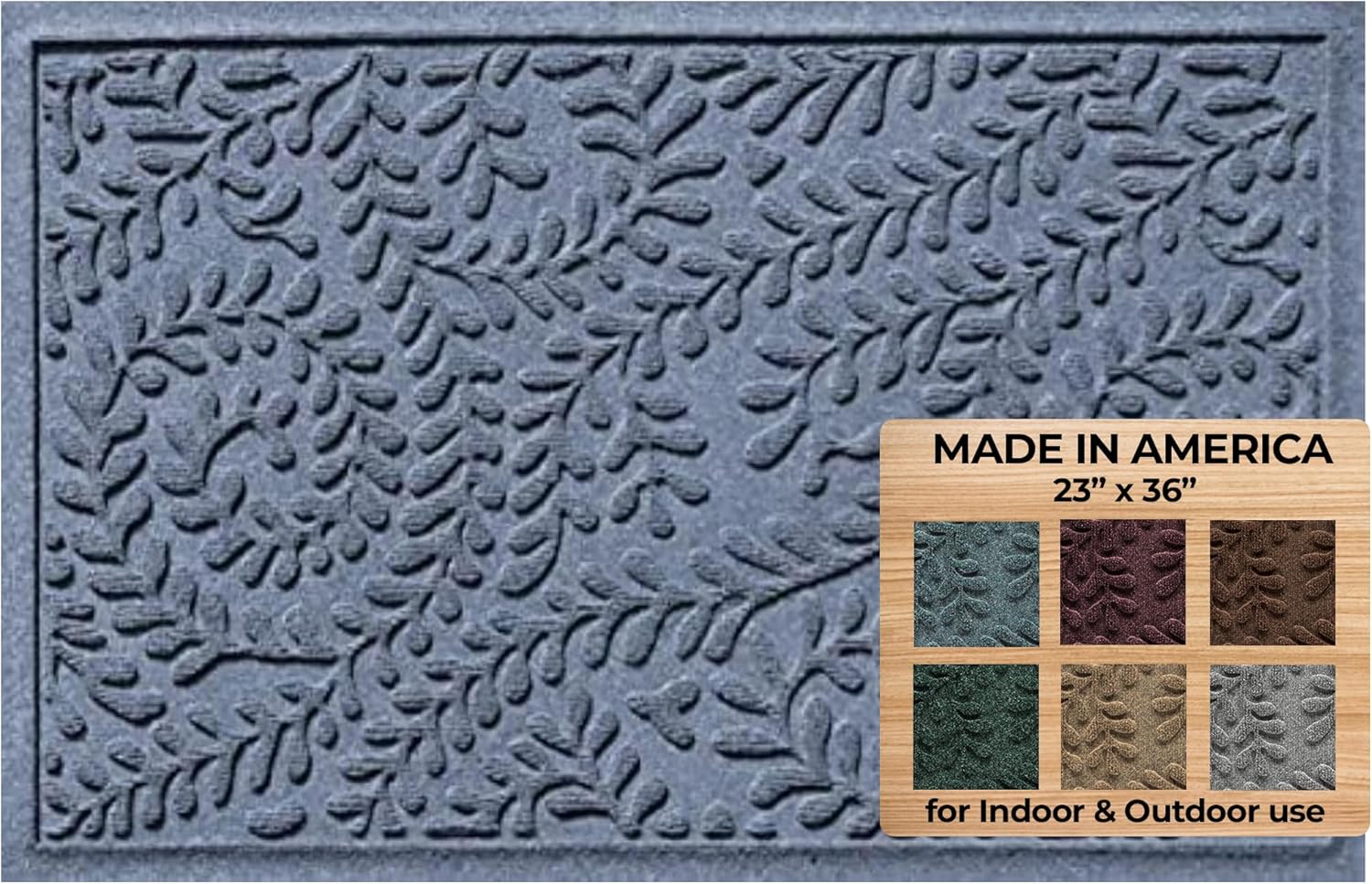 WaterHog Indoor/Outdoor Door Mat for Durable Entryway Use