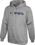 Men's Cool Grey Gametime Pullover Performance Hoodie - Patriots