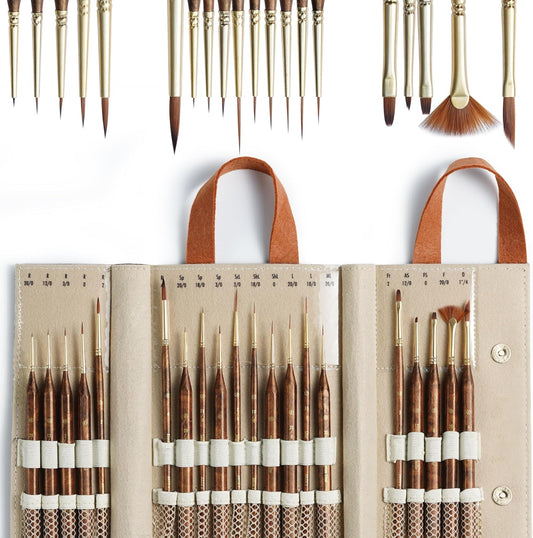 Artify Extreme Detail Paint Brushes Set for Miniatures and Crafts
