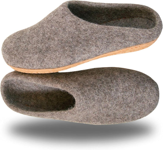 Luxurious Handmade Merino Wool Slippers for Cozy Comfort
