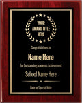 12x15 Black/Gold Award Plaque Personalized with Your Text - Engraved