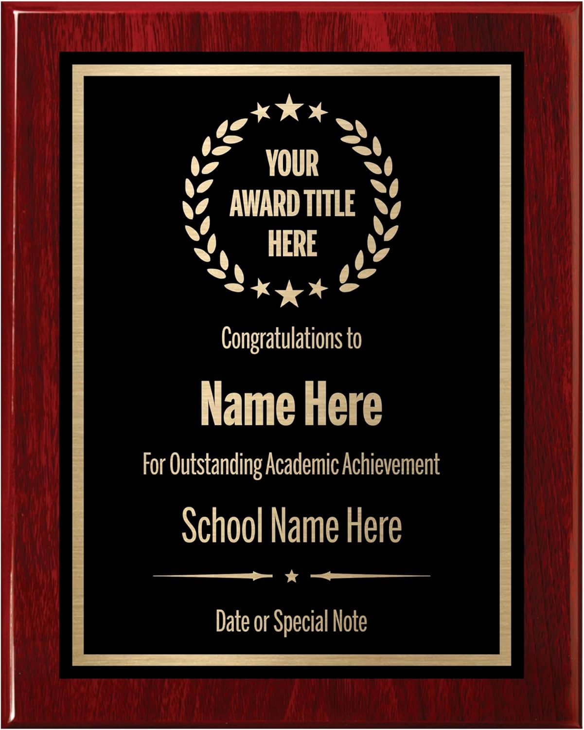 Personalized Award Plaques for Employee Recognition and More