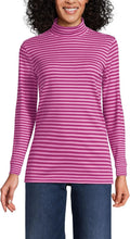 Women's Relaxed Cotton Long Sleeve Mock Turtleneck - Cozy Layer