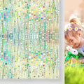Windimiley 3D Rainbow Stained Glass Window Film - Privacy & UV Block