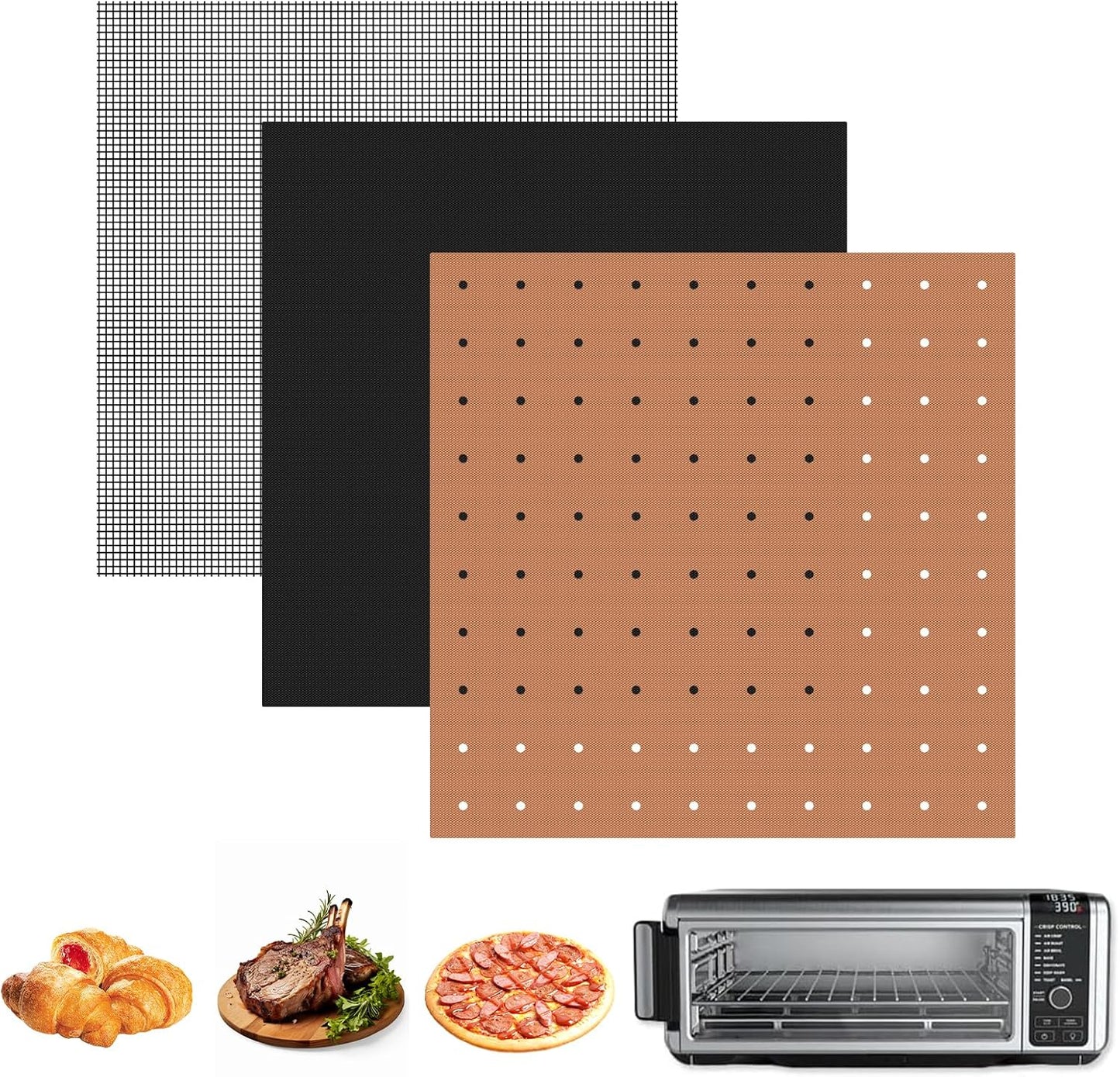 Non-stick Reusable Air Fryer Liners - UPOGDDY