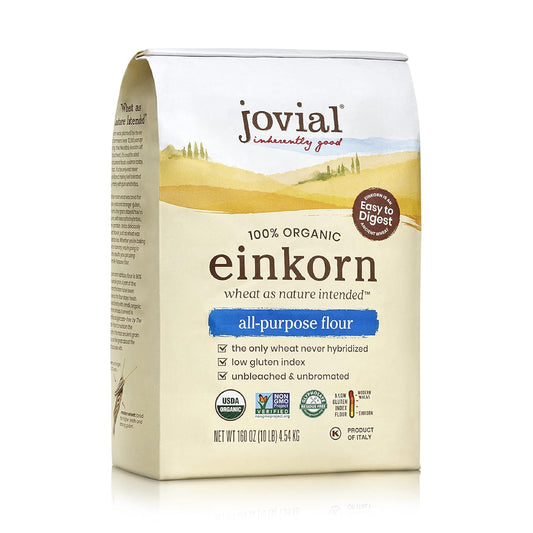 Jovial Organic Einkorn Unbleached All Purpose Flour for Baking