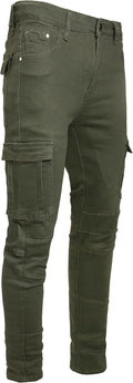 JUNBAOSS Men's Slim Fit Stretch Ripped Skinny Jeans - Tailored