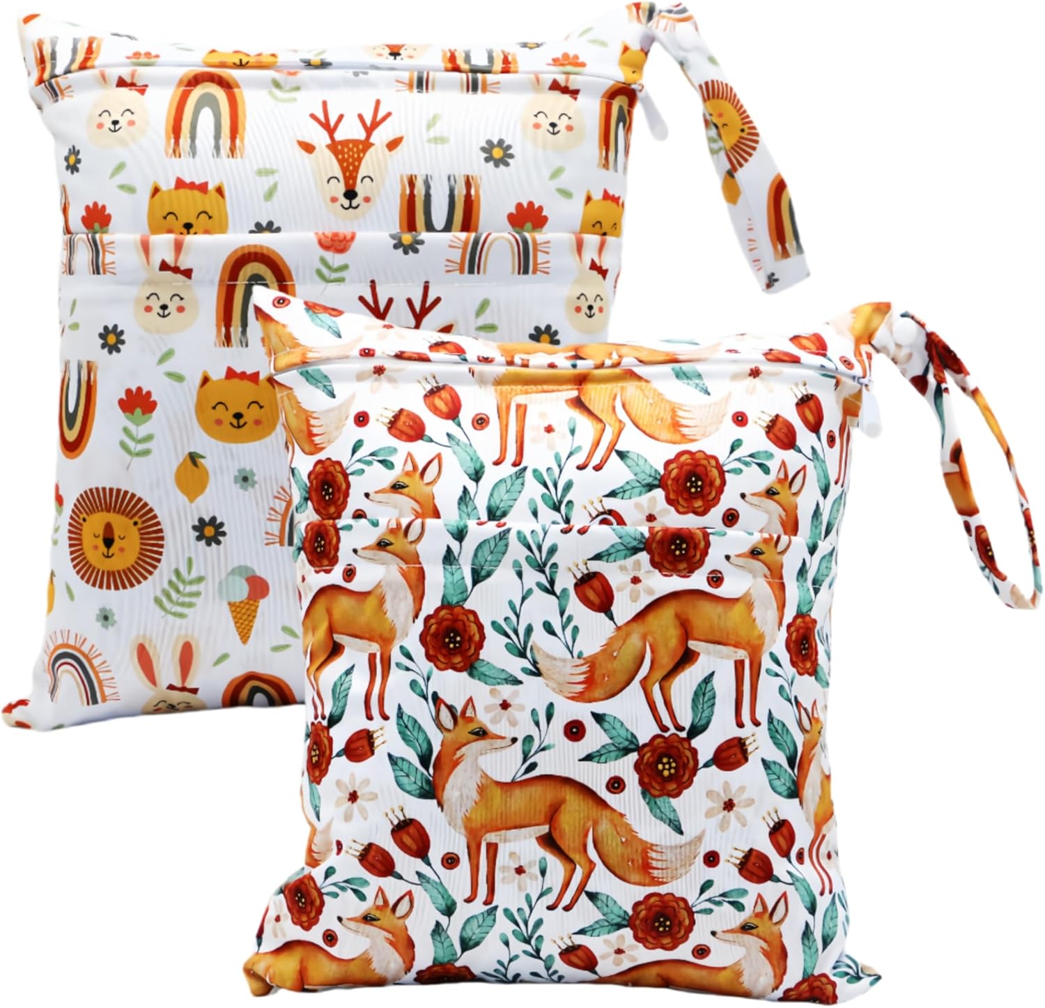 Waterproof Cloth Diaper Bag - Travel Essential! 