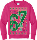 ugly christmas sweater crewneck sweatshirt - Funny Kids Holiday Crew