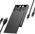 Dual M.2 NVMe SSD Enclosure - Dual-Bay 20Gbps USB-C