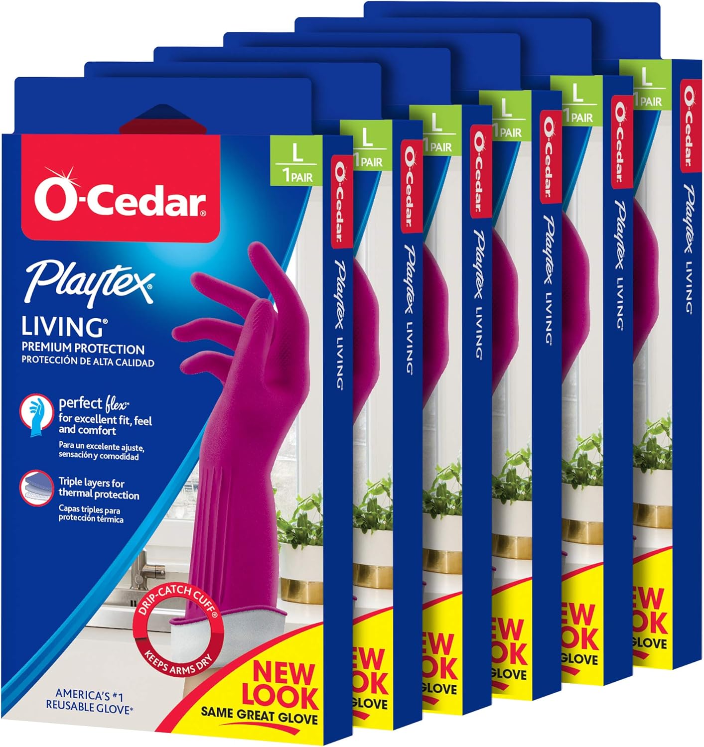 PLAYTEX Reusable Cleaning Gloves: Durable Protection!