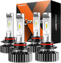 SEALIGHT HB3/HB4 Fog Bulbs Pack of 4 - Ultra-Bright Cool White