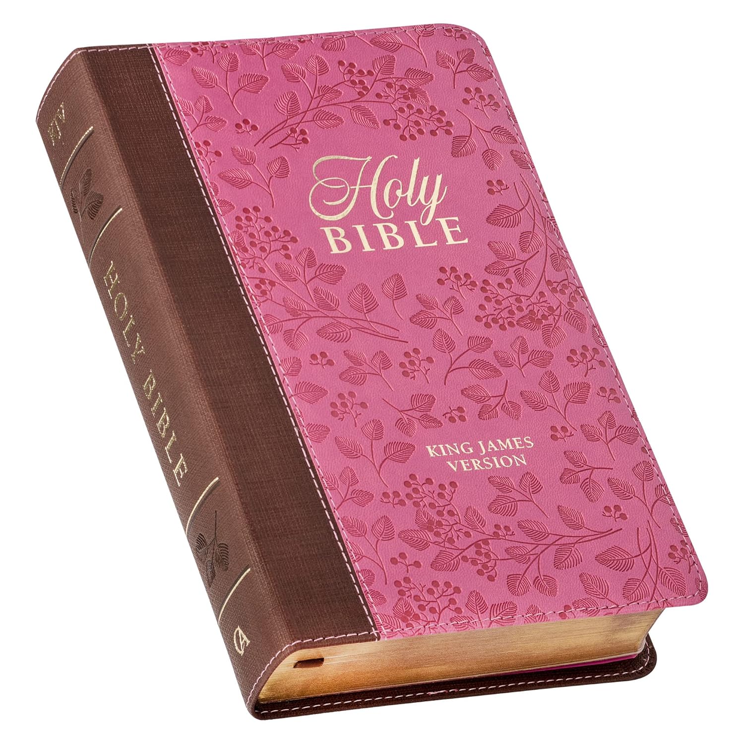 KJV Holy Bible Giant Print Faux Leather Red Letter Edition