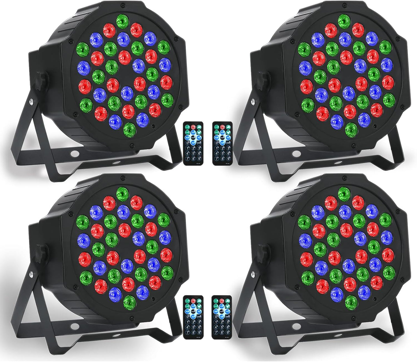 36 LED RGB Par Light Stage Lights for Parties and Events