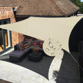 10ftx10ft Waterproof Sun Shade Sail Rectangle - Patio UV Block