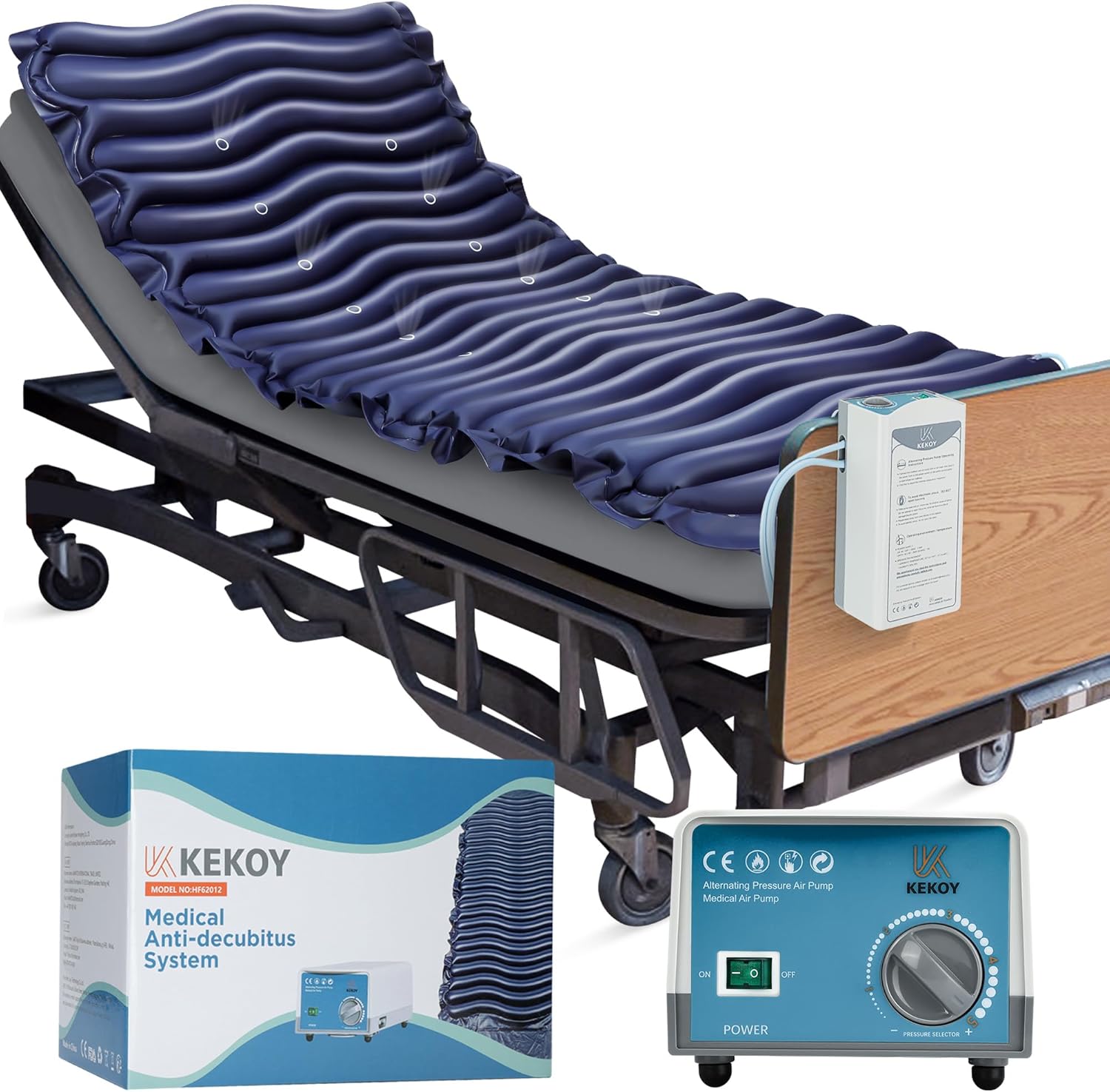 Alternating Air Pressure Mattress Pad for Bedsores Prevention