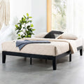 Mellow Naturalista Classic 12 Inch Solid Wood Platform Bed, Cal King