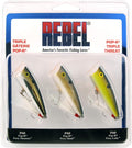Rebel Lures Pop-R Topwater Popper Fishing Lure - Classic Bass Bait