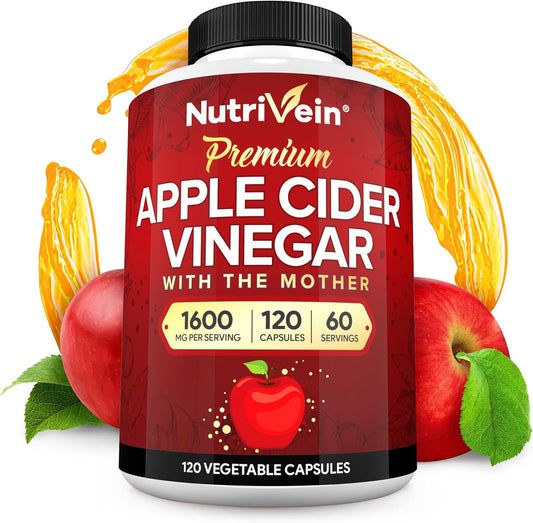Nutrivein ACV Capsules - Healthy Digestion & Immune Boost