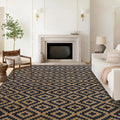 SAND MINE Reversible Outdoor Rug 8ft x 8ft - Durable, Foldable Patio