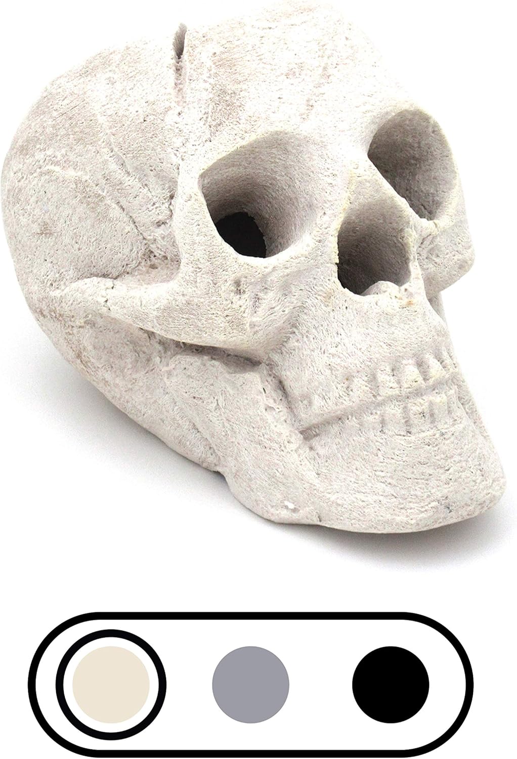 OSKER Fire Pit Skull - Color Changing Fun for Gatherings
