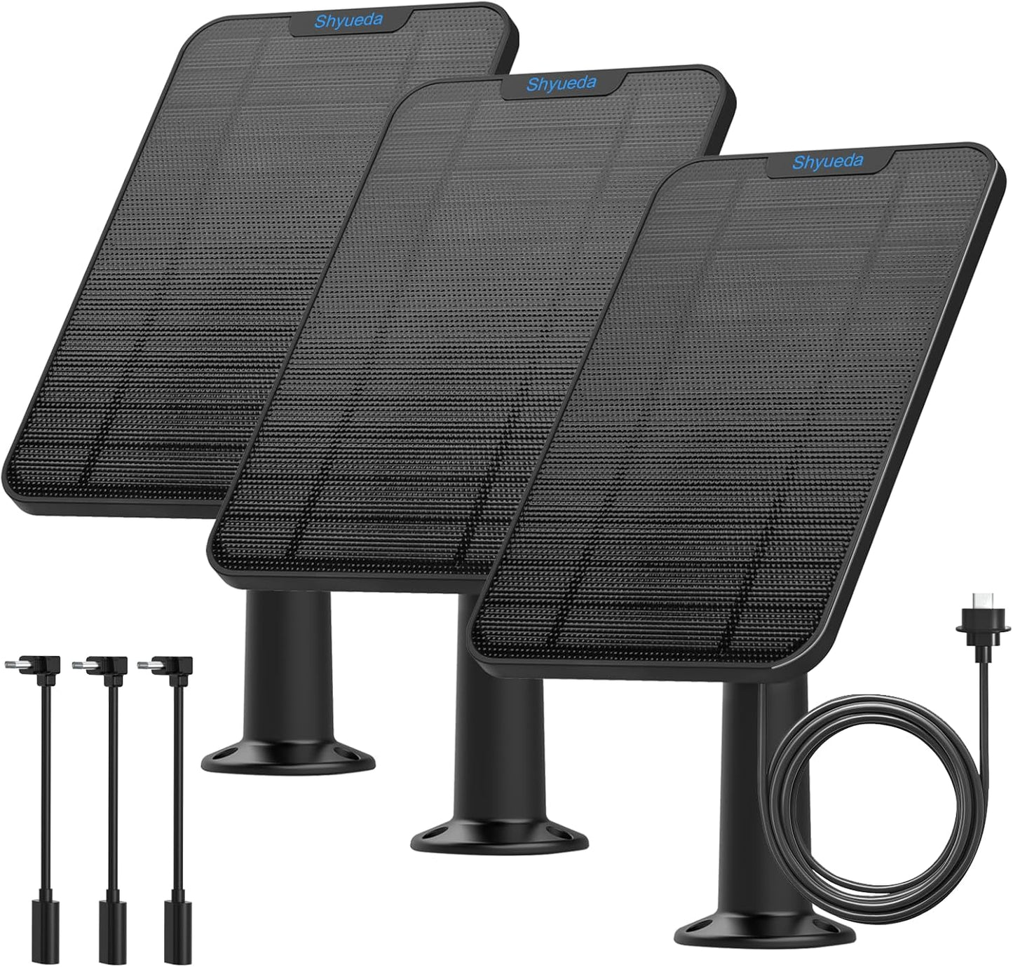 4W Solar Panel Charging for Blink Cameras with 13.1ft Cable